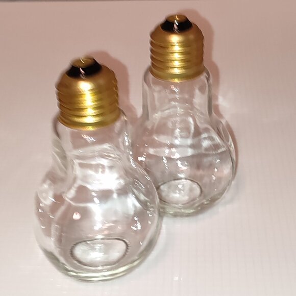 Set of 2 PCS Lamps Lightbulb shaped need wick oil lamp vintage Academia Style - Picture 2 of 5